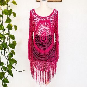 Unbranded Women's Pink Cover-ups